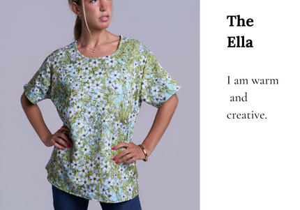 Bralessness Oversized Comfort Tee