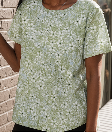 Ella Design white floral